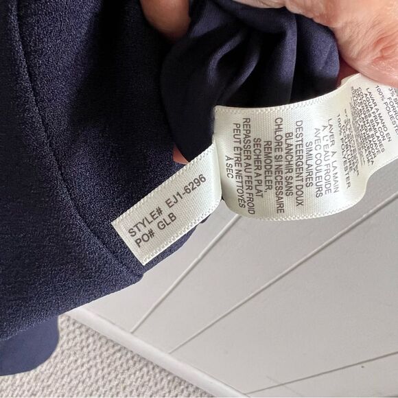 Eliza J Signature Stretch Crepe Solid Midi Dress - Picture 7 of 16